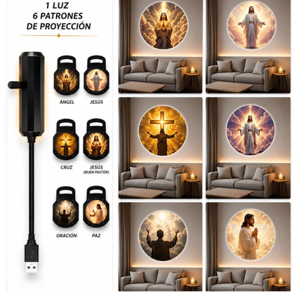 Proyector de Imágenes Celestiales de Jesús